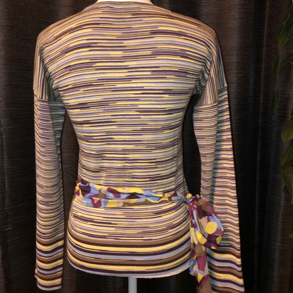 FINAL SALE‼️M by Missoni Wrap Sweater - Picture 3 of 8